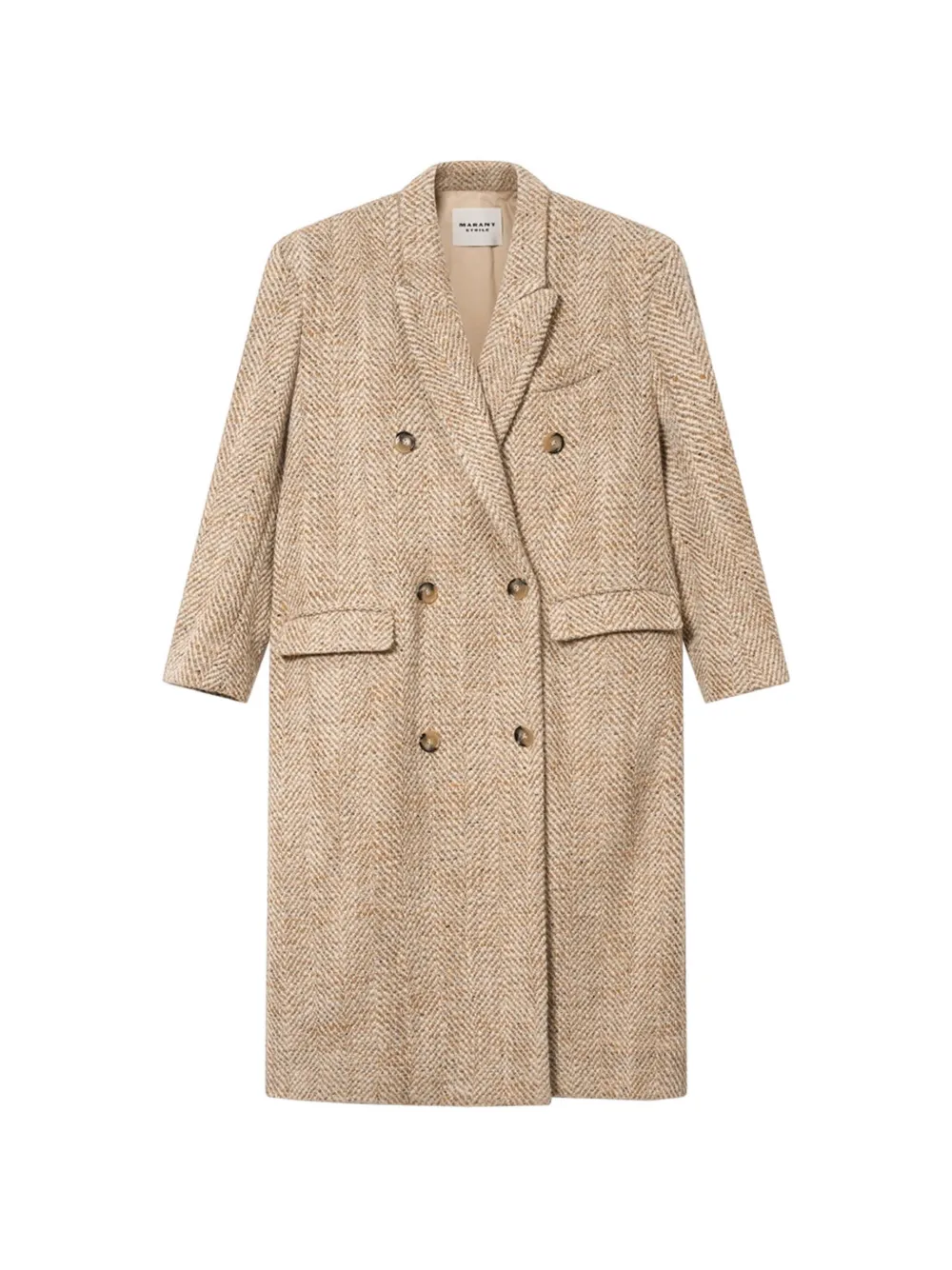 MARANT ÉTOILE Pilda coat - Neutrals