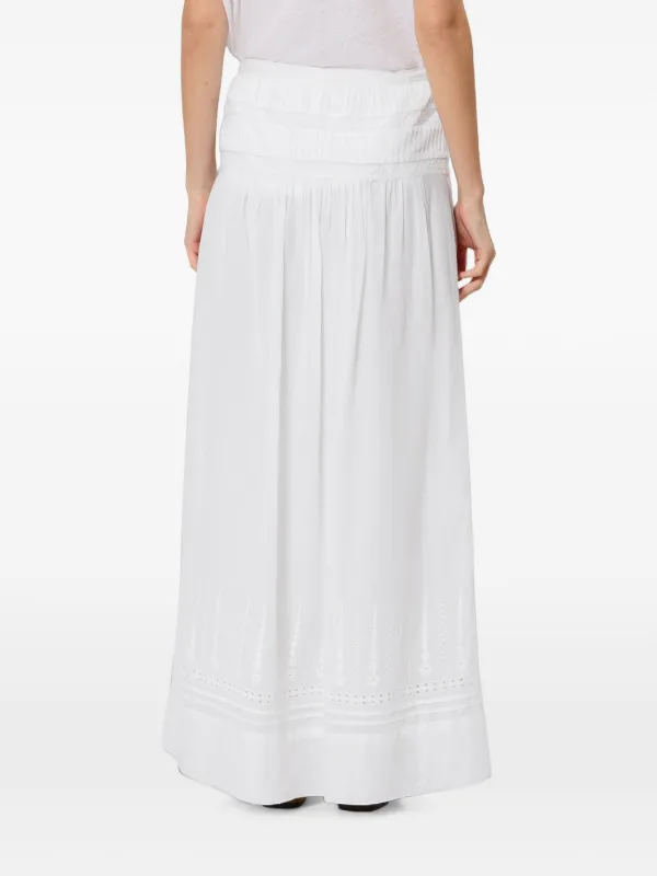 MARANT ÉTOILE Loraine Skirt | White | FARFETCH