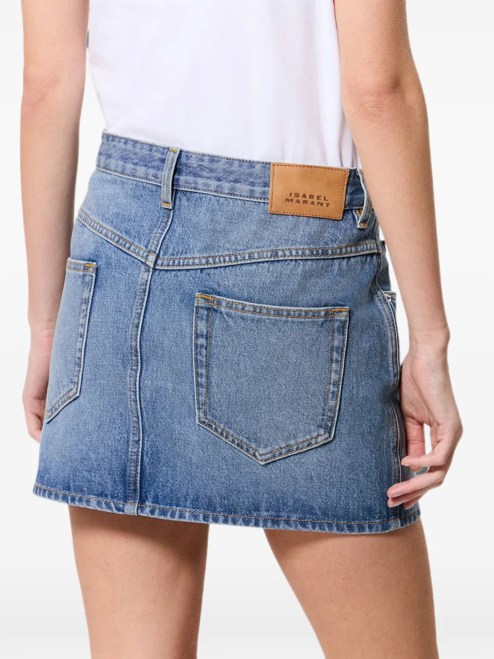 ISABEL MARANT Zilema rok Blauw