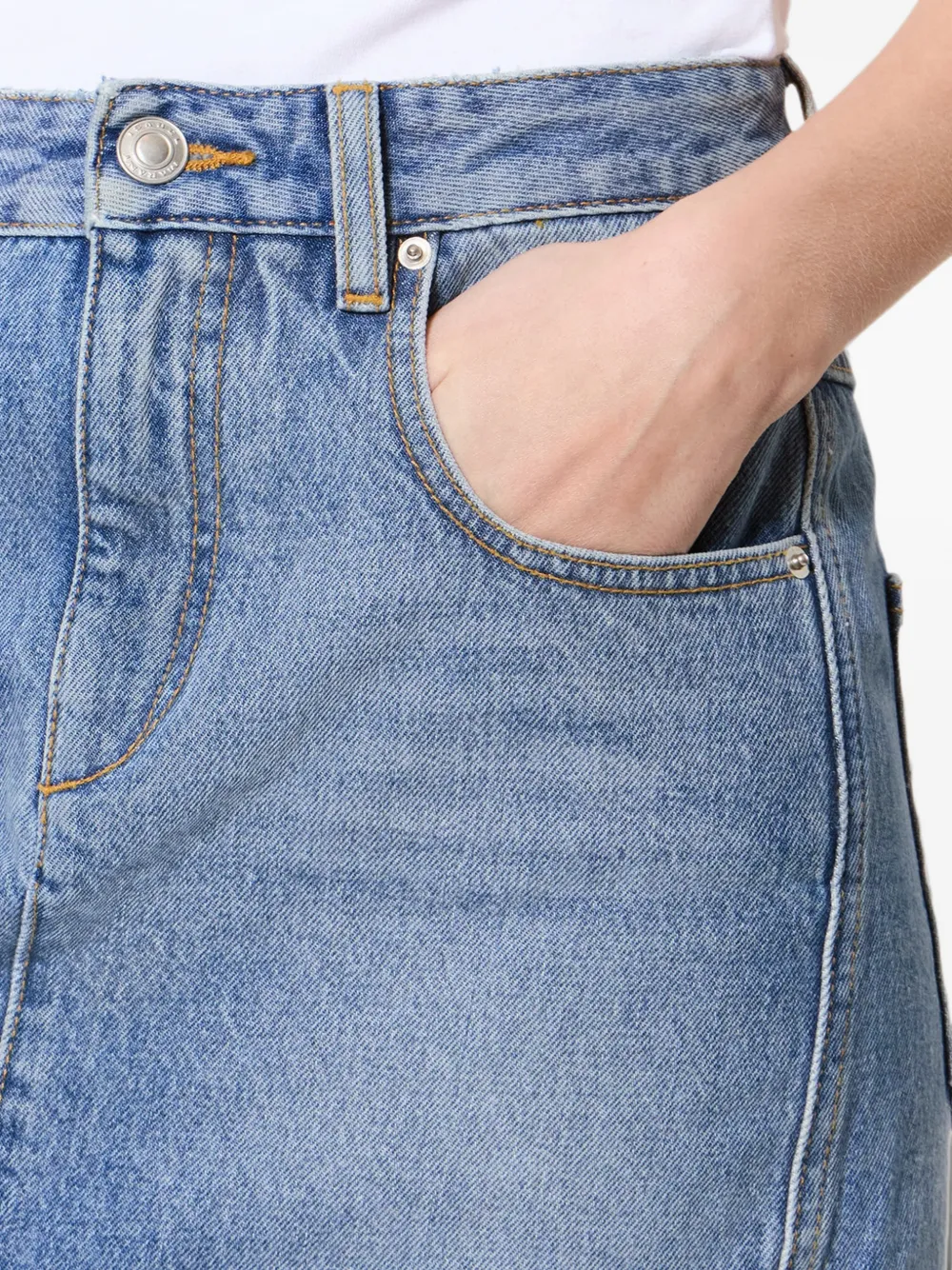 ISABEL MARANT Zilema rok Blauw