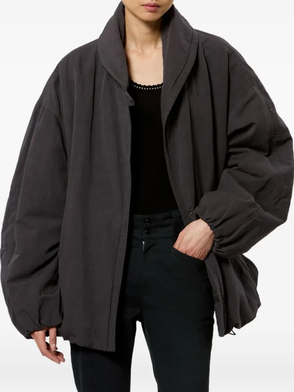 ISABEL MARANT Volinda Coat | Grey | FARFETCH