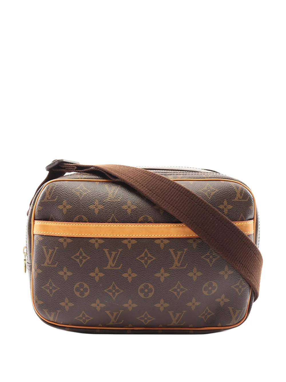 Louis Vuitton Pre-Owned 2014 Monogram Reporter PM crossbody bag - Marrone
