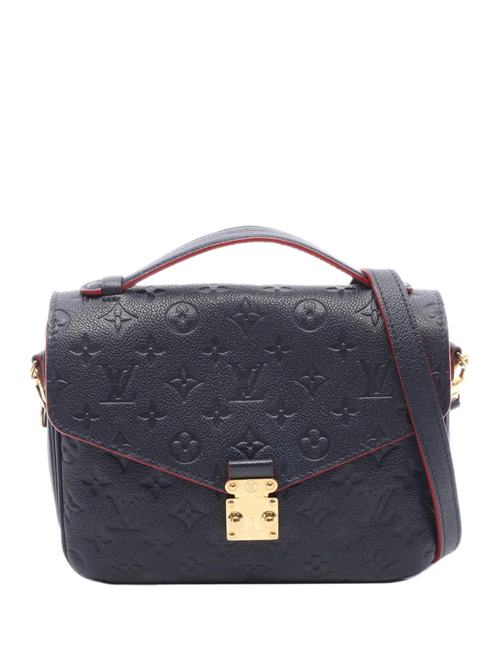 Louis Vuitton Pre-Owned 2010-2026 Monogram Empreinte Pochette Metis satchel - Blu