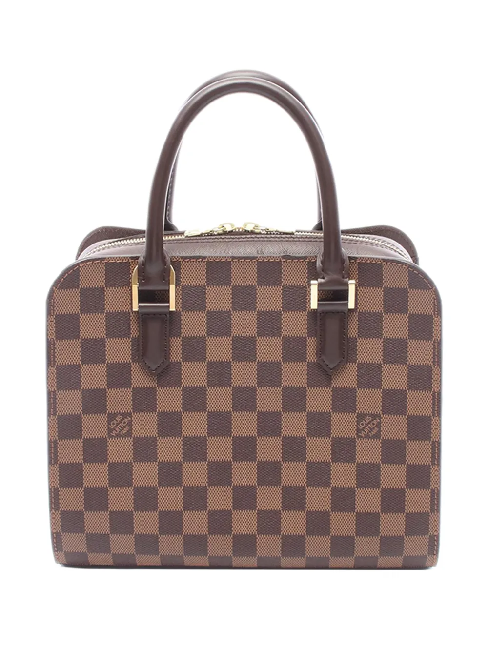 Louis Vuitton Pre-Owned 2002 Damier Ebene Triana handbag - Marrone