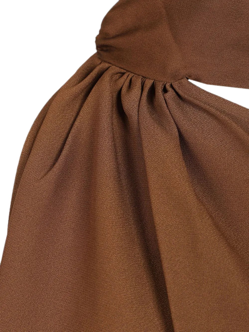 Taller Marmo Astor blouse met franje Bruin