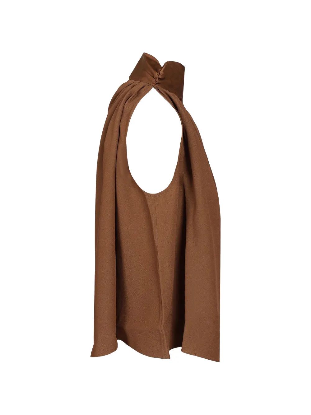 Taller Marmo Astor blouse met franje Bruin