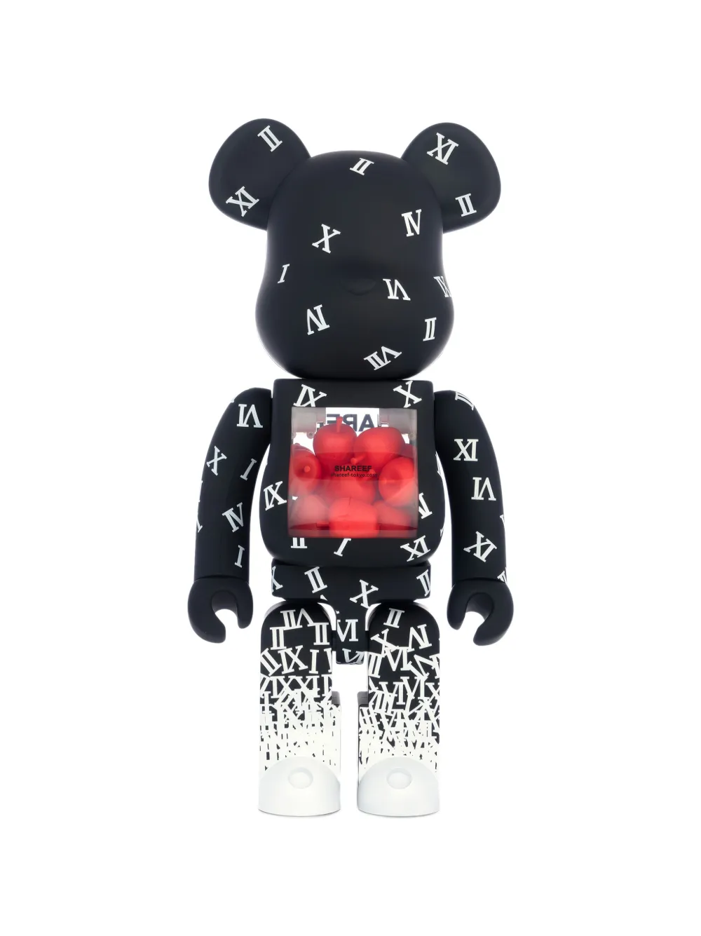 MEDICOM TOY Figura Be@rbrick Shareef Number 1 - Nero