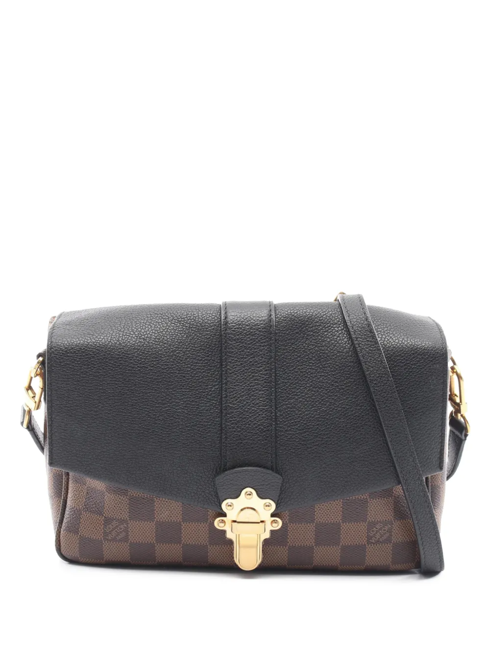Louis Vuitton Pre-Owned 2017 Damier Ebene Clapton PM crossbody bag - Marrone