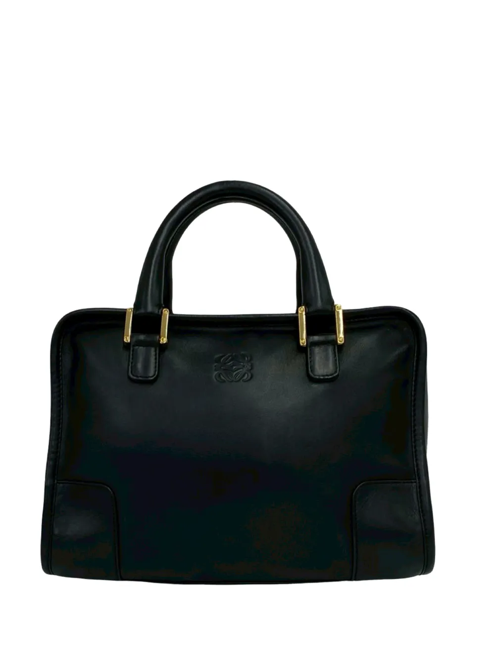 Loewe Pre-Owned 2010-2026 Goatskin Amazona 28 handbag - Black
