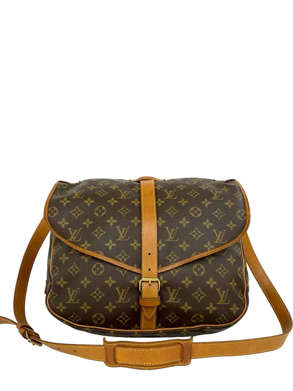 Louis Vuitton Pre-Owned 1994 Monogram Saumur 35 crossbody bag - Marrone