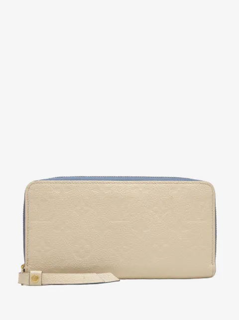 Louis Vuitton Pre-Owned 2019 Monogram Empreinte Zippy Wallet long wallets