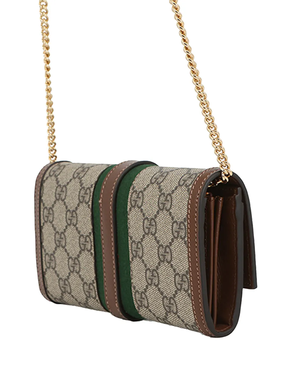 Gucci Pre-Owned 2000-2015 GG Supreme Jackie 1961 Wallet On Chain