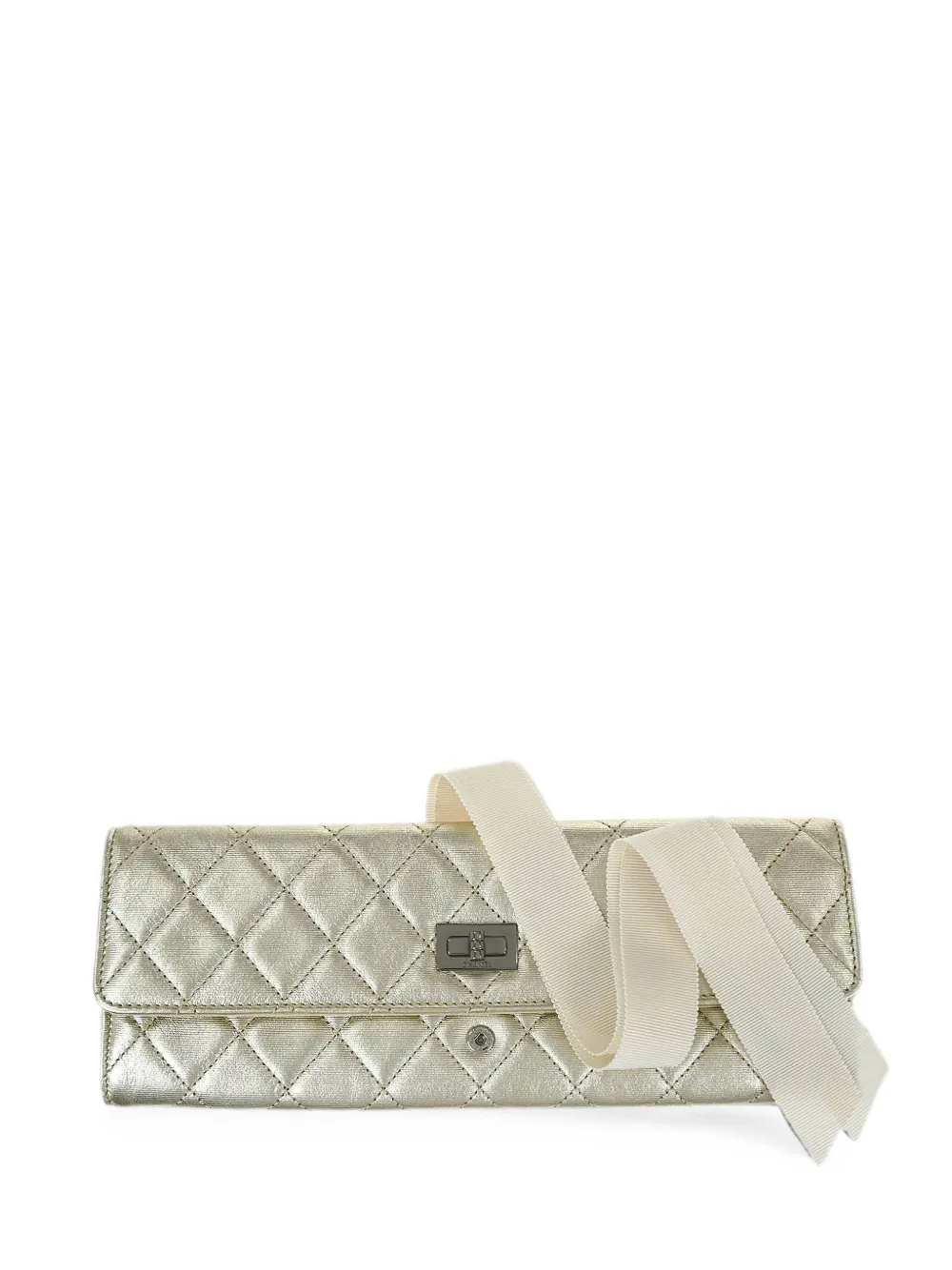 CHANEL Pre-Owned Clutch Mademoiselle Lock 2016 - Oro