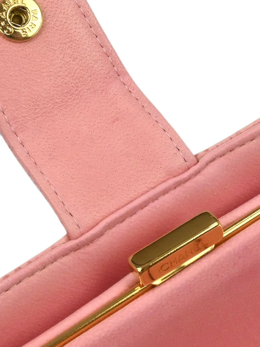 CHANEL Pre-Owned 2003 ココマーク 二つ折り財布 | ピンク | FARFETCH JP