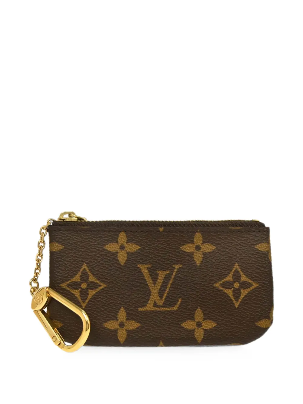 Louis Vuitton Pre-Owned Portamonete Pochette Clés Monogram 2009 - Marrone