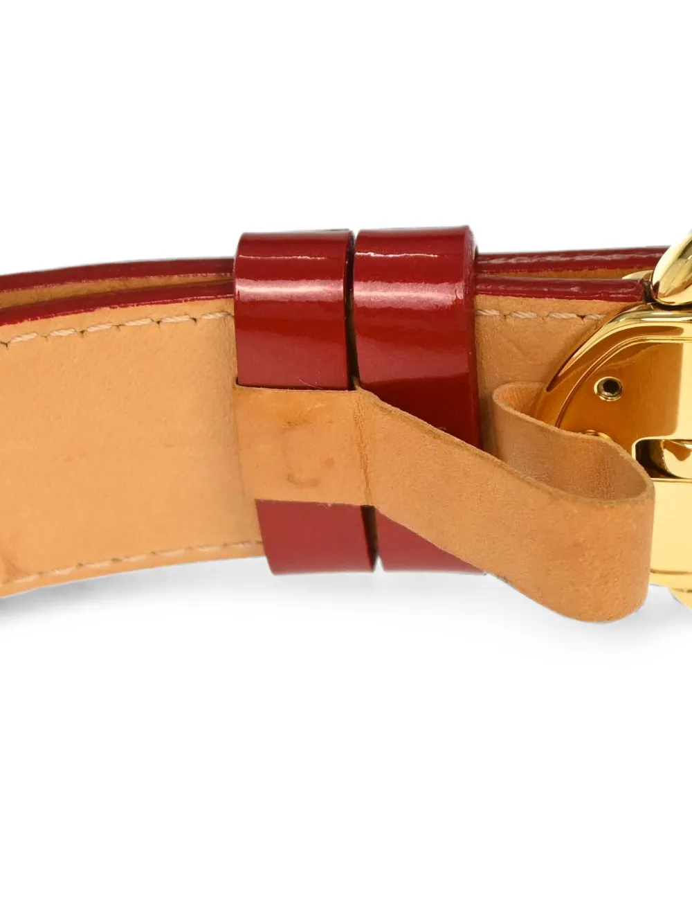 Louis Vuitton Pre-Owned 2009 サンチュール モノグラム ヴェルニ