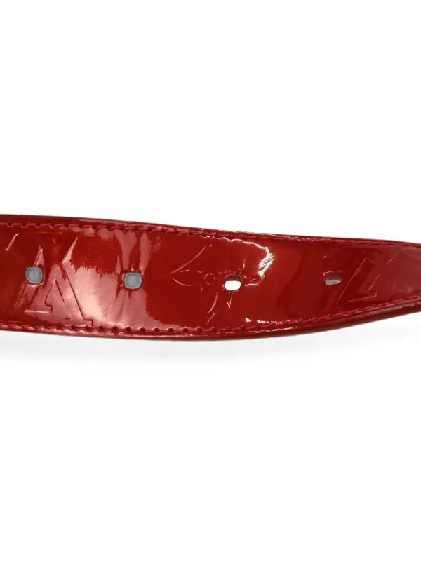 Louis Vuitton Pre-Owned 2009 サンチュール モノグラム ヴェルニ