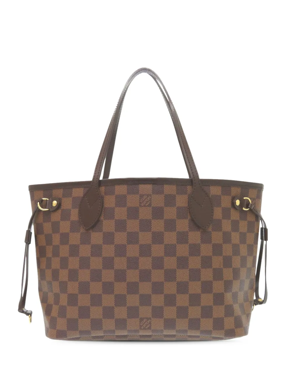 Louis Vuitton Pre-Owned 2010 Damier Ebene Neverfull PM tote bag - Marrone