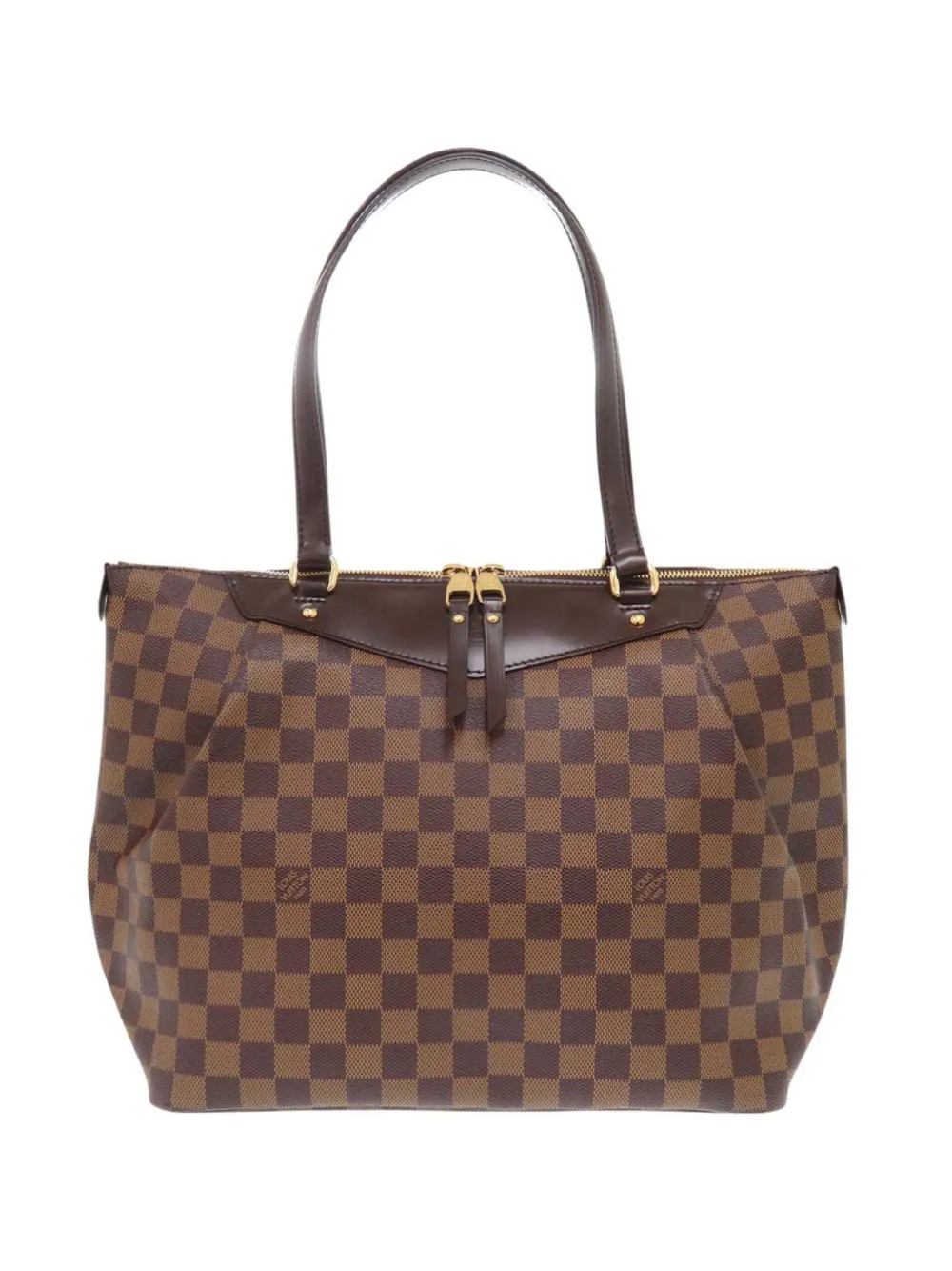 Louis Vuitton Pre-Owned 2012 Damier Ebene Westminster GM shoulder bag - Marrone