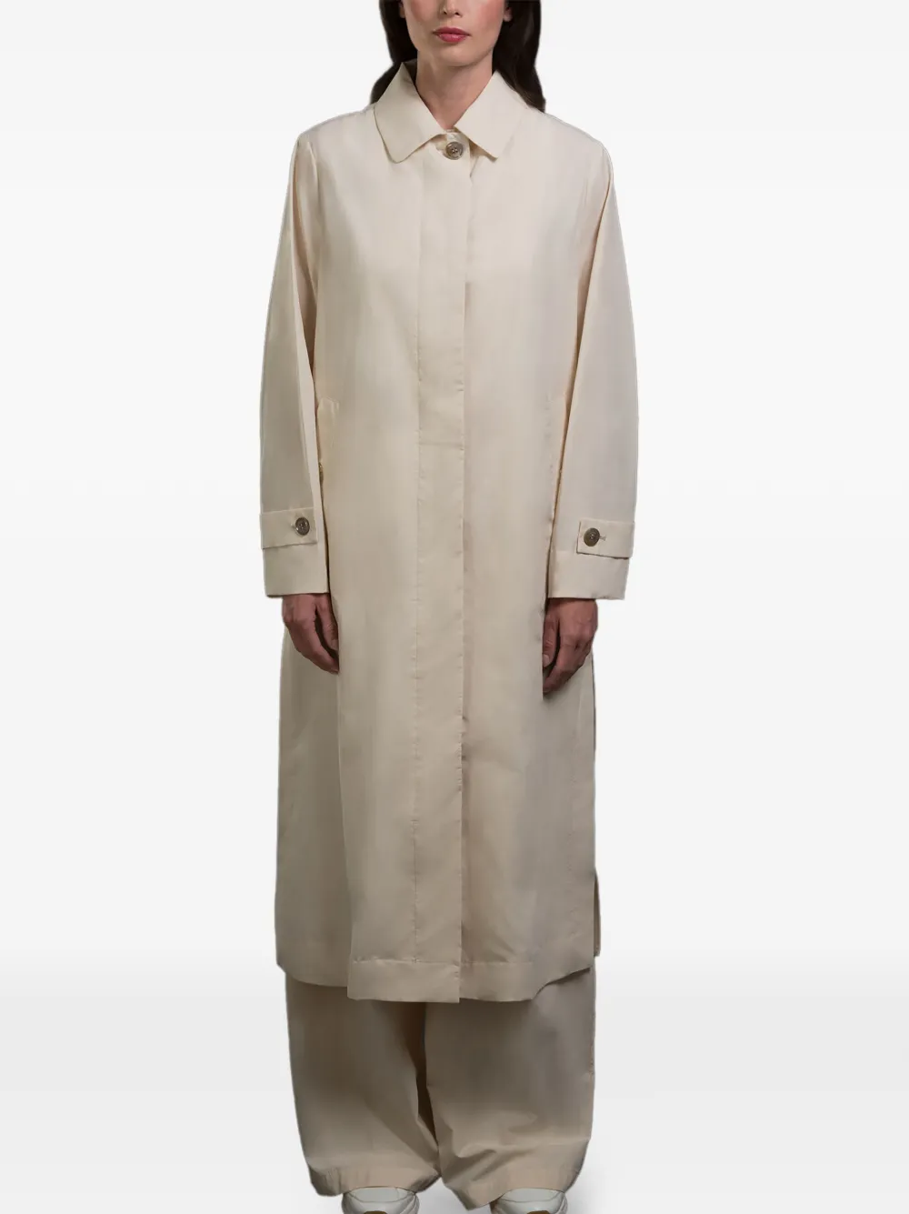 Moorer Rixta single-breasted trench coat - Toni neutri