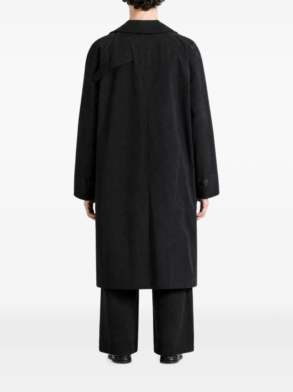 Enfants Riches Déprimés I'm Your Man trenchcoat met dubbele rij knopen Zwart