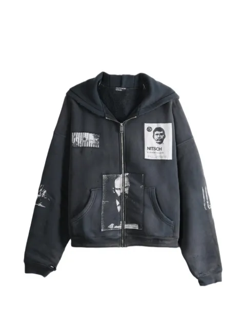 Enfants Riches Déprimés Lenin's Nap Time Assemblage patchwork distressed hoodie