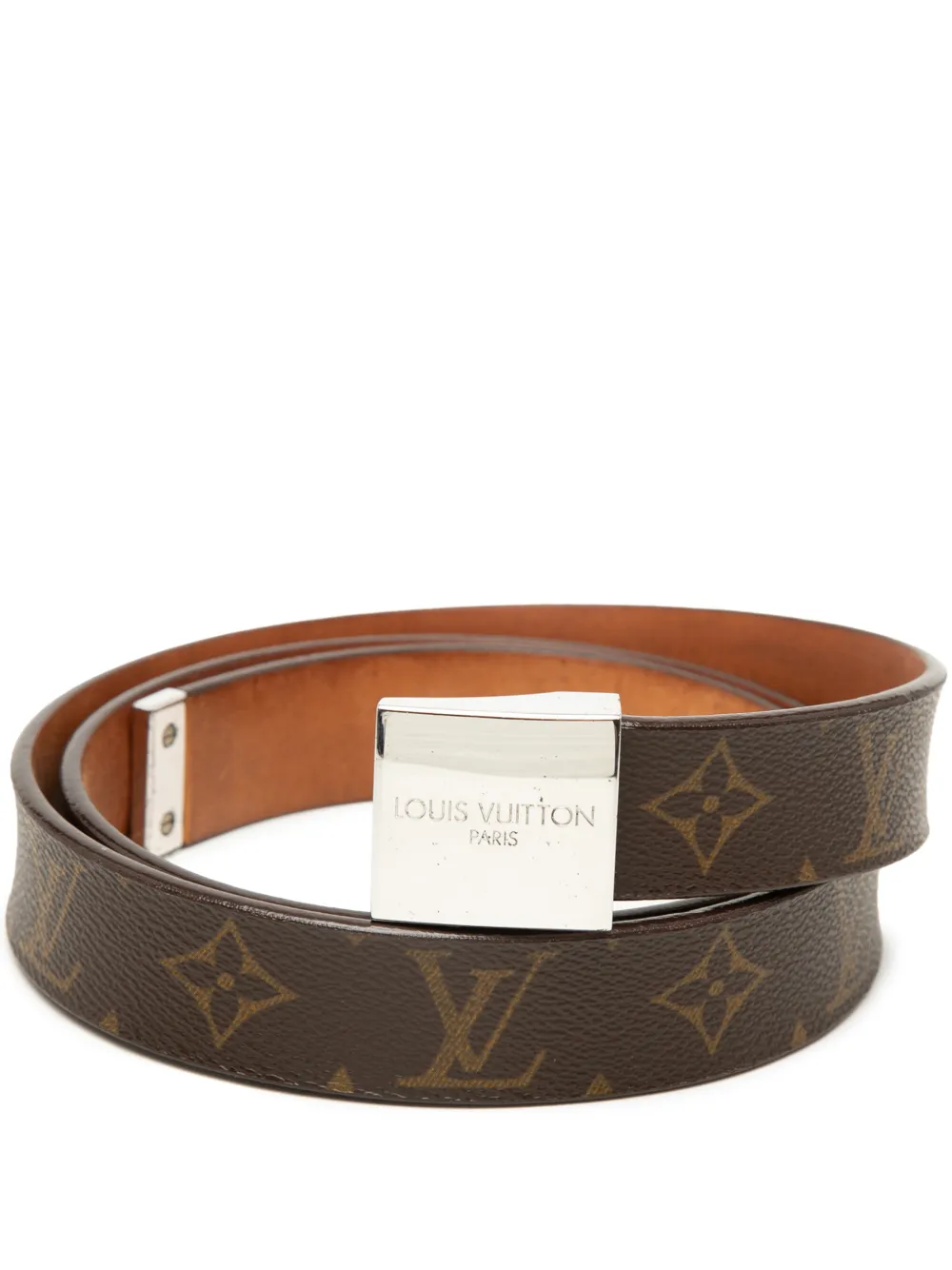 Louis Vuitton Pre-Owned 2000 Monogram Ceinture belt - Marrone