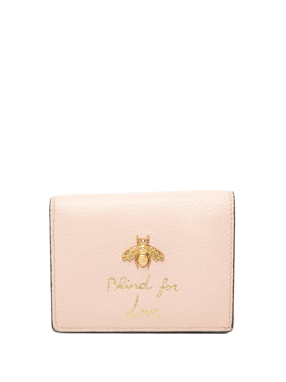 Gucci Pre-Owned 2000-2015 Calfskin Blind for Love Compact Wallet small wallets - Rosa