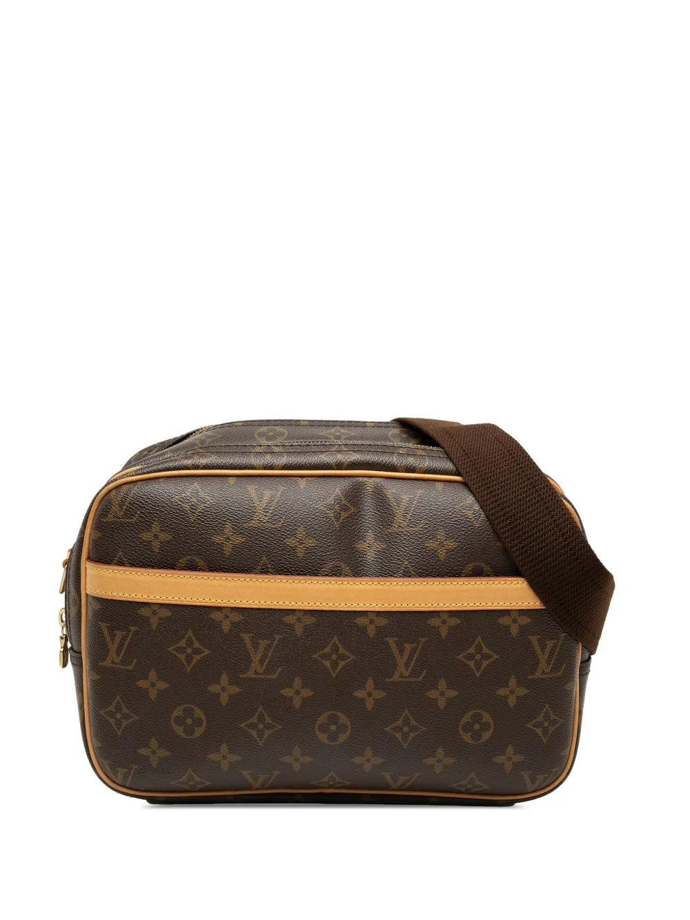 Louis Vuitton Pre-Owned 2005 Monogram Reporter PM crossbody bag - Braun