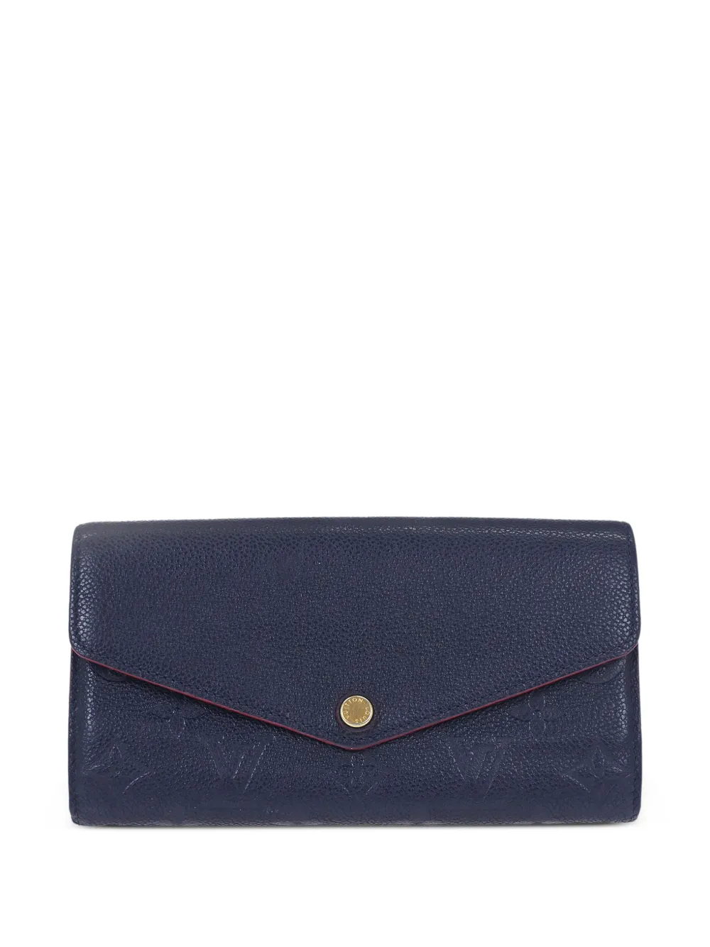 Louis Vuitton Pre-Owned Portafoglio Empreinte Portefeuille Sarah 2019 - Blu
