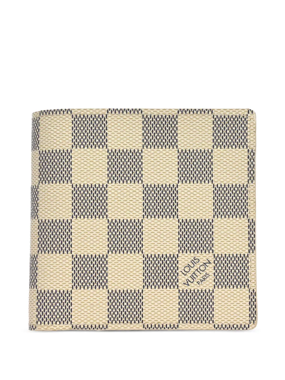 Louis Vuitton Pre-Owned Portafoglio Damier Azur Portefeuille Marco 2007 - Toni neutri