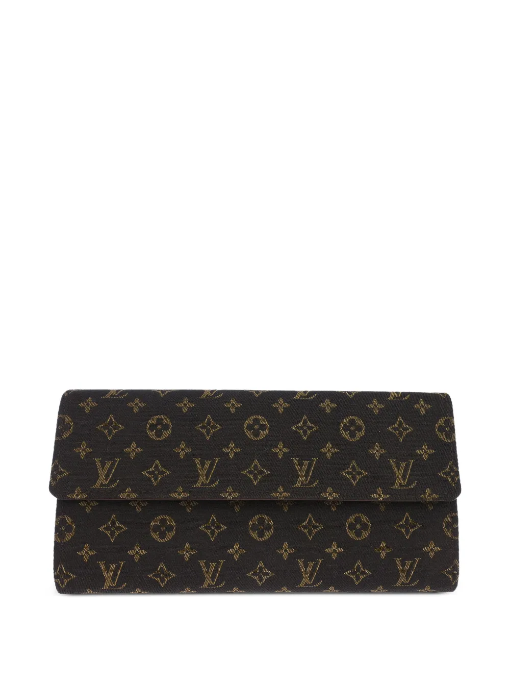 Louis Vuitton Pre-Owned 2007 Monogram Mini Lin Sarah wallet - Black