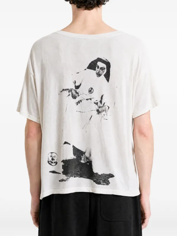 Enfants Riches Déprimés Nun Kicks Baby graphic-print T-shirt