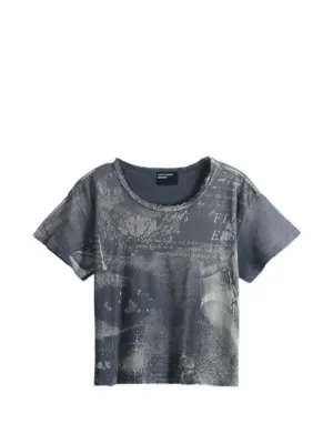 Enfants Riches Déprimés ダメージ Tシャツ | ブラック | FARFETCH JP