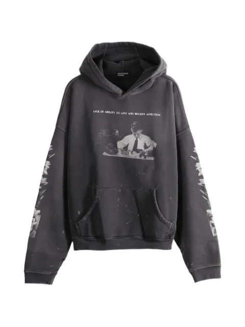 Enfants Riches Déprimés Head Against The Bars graphic-print hoodie