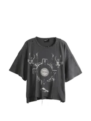 Enfants Riches Déprimés 13 Days In Detox Distressed graphic-print