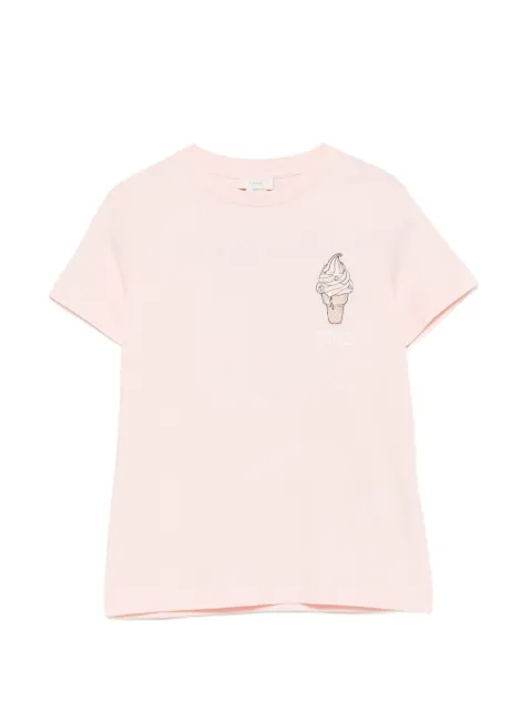Fendi Kids Camiseta com sorvete bordado