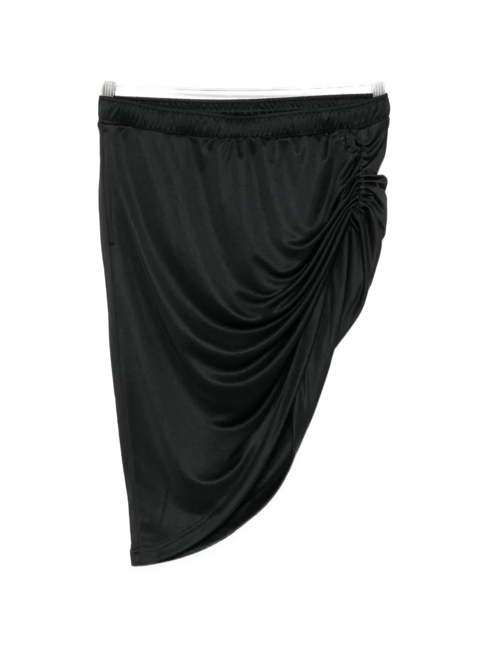 Courrèges asymmetric-hem skirt - Nero