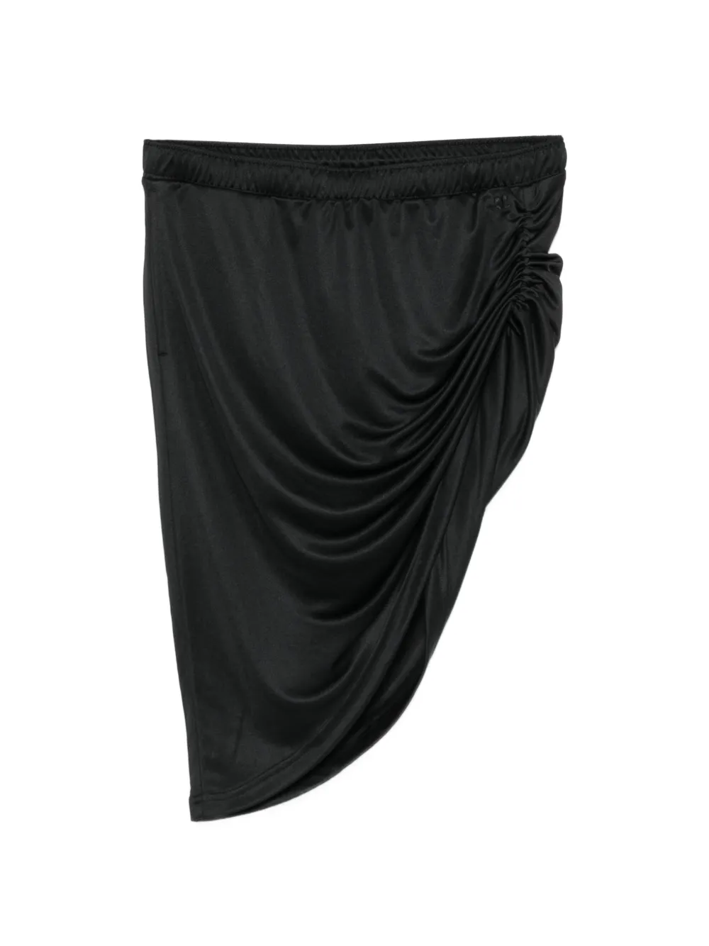 Courrèges asymmetric-hem skirt - Nero