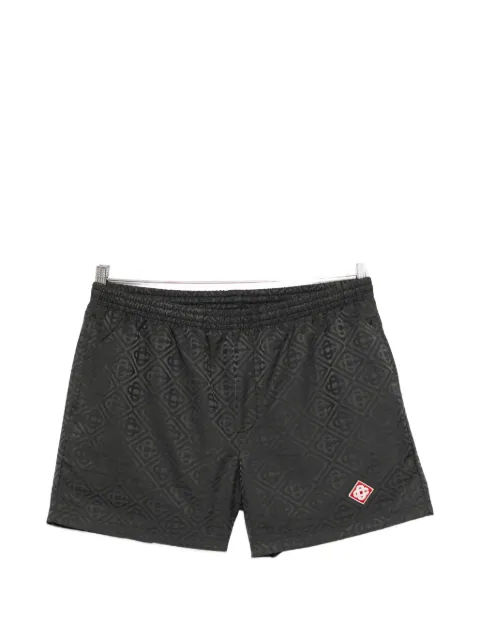 Casablanca logo-patch swim shorts