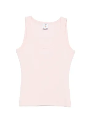 Maison Kitsuné ベイビーフォックス リブタンクトップ | ピンク