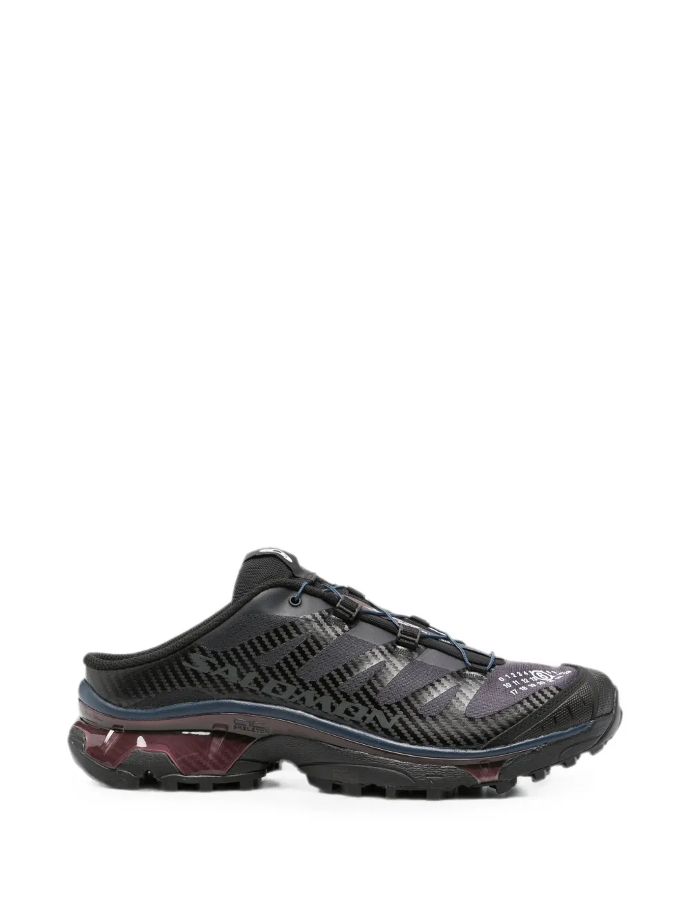 MM6 Maison Margiela X Salomon XT-4 Mule round-toe sneakers - Nero
