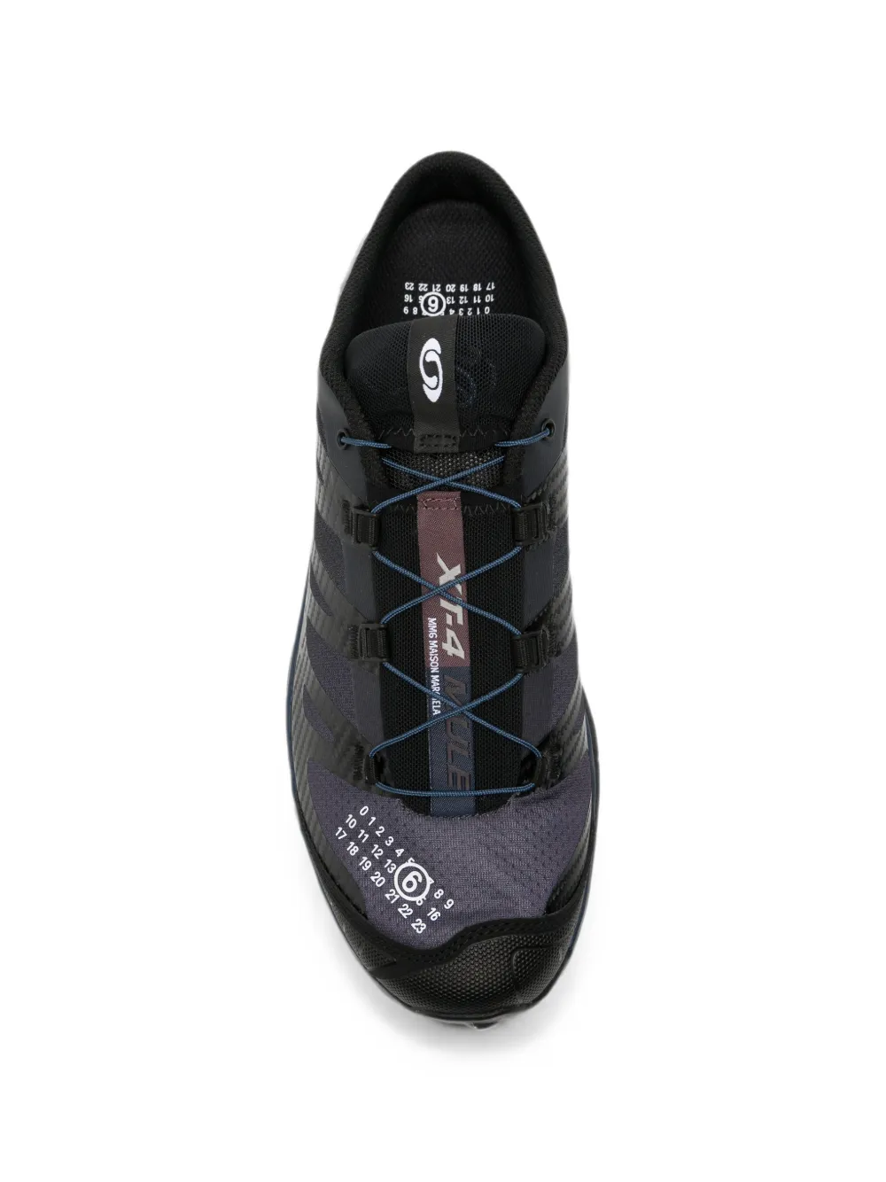 MM6 Maison Margiela X Salomon x Salamon slip-on sneakers met logo Zwart