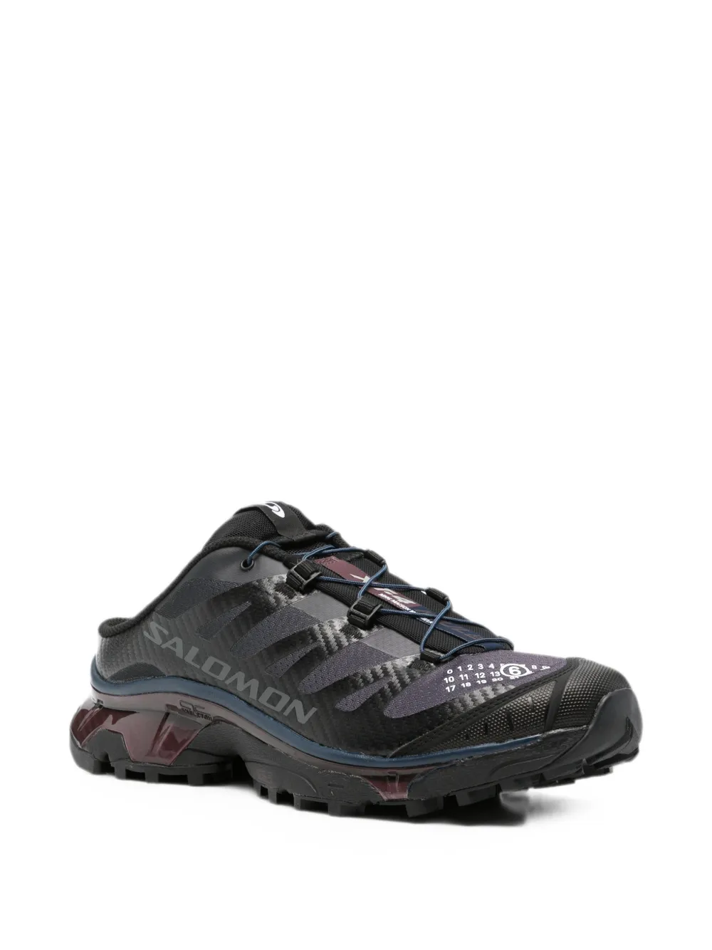 MM6 Maison Margiela X Salomon x Salamon slip-on sneakers met logo Zwart