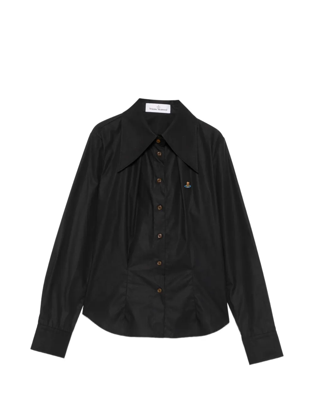 Vivienne Westwood Violin Orb-embroidered shirt - Black