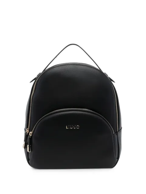 LIU JO mochila con placa del logo
