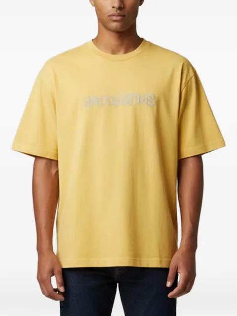 Jacquemus Pre-Owned logo-embroidered T-shirt
