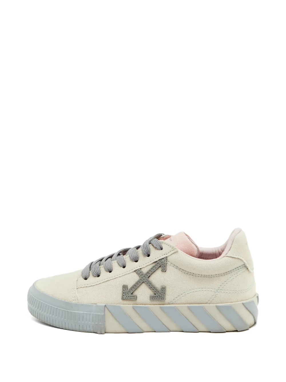 Off-White Pre-Owned Vulcanized sneakers - Bianco