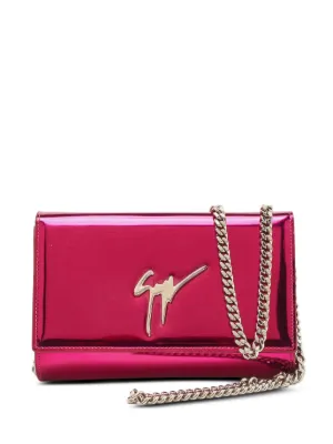 Alexander McQueen Pre-Owned スカル クラッチバッグ | ピンク