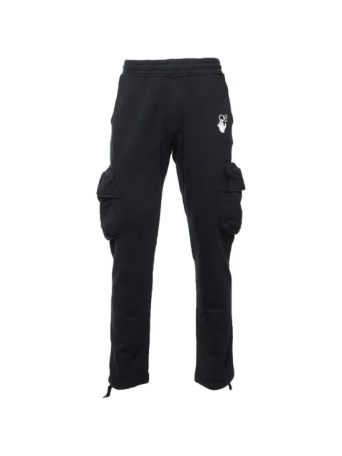 Off-White Pre-Owned Marker Print cargo track pants